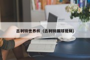古利特世界杯（古利特踢球视频）