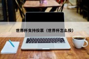 世界杯支持投票（世界杯怎么投）