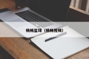 杨畅篮球（杨畅视频）