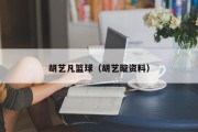 胡艺凡篮球（胡艺璇资料）