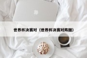 世界杯决赛对（世界杯决赛对阵图）